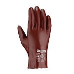 teXXor® topline Chemikalienschutz-Handschuh PVC ROTBRAUN teXXor® topline GR.8-10/ ab 2,12