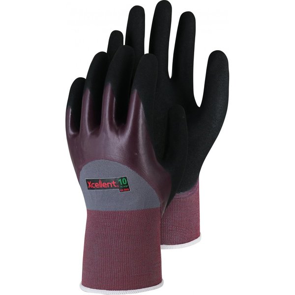 Xcellent Handschuhe XC18009 | Nylon mit Nitril |Kontakt-Hitzeschutz bis zu 100°C|Gr.7-11|